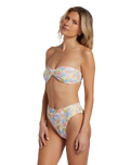 The Billabong Womens Dream Chaser Tanlines Maui Bikini Bottoms in Multi