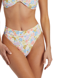 The Billabong Womens Dream Chaser Tanlines Maui Bikini Bottoms in Multi