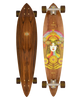 The Arbor Solstice B4BC Fish 37" Skateboard in Multi