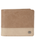 The Billabong Mens Dimension Wallet in Clay