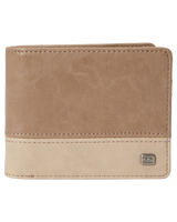 The Billabong Mens Dimension Wallet in Clay