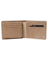 The Billabong Mens Dimension Wallet in Clay