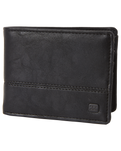 The Billabong Mens Dimension Wallet in Black Grain