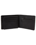 The Billabong Mens Dimension Wallet in Black Grain