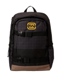 The Billabong Command Stash Backpack in Washed Black