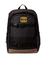 The Billabong Command Stash Backpack in Washed Black