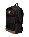 The Billabong Command Stash Backpack in Washed Black