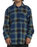 The Billabong Mens Furnace Shirt in Dark Blue