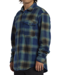 The Billabong Mens Furnace Shirt in Dark Blue