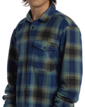 The Billabong Mens Furnace Shirt in Dark Blue