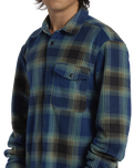 The Billabong Mens Furnace Shirt in Dark Blue