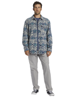 The Billabong Mens Furnace Shirt in Slate Blue