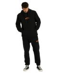 The Billabong Mens Core Arch Hoodie in Black