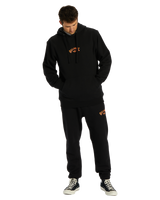 The Billabong Mens Core Arch Hoodie in Black