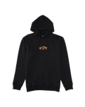 The Billabong Mens Core Arch Hoodie in Black