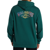 The Billabong Mens Shorts Sands Hoodie in Deep Teal