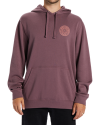 The Billabong Mens Shorts Sands Hoodie in Vintage Violet