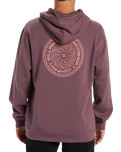 The Billabong Mens Shorts Sands Hoodie in Vintage Violet