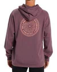 The Billabong Mens Shorts Sands Hoodie in Vintage Violet