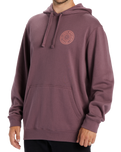 The Billabong Mens Shorts Sands Hoodie in Vintage Violet