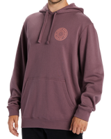 The Billabong Mens Shorts Sands Hoodie in Vintage Violet