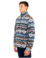 The Billabong Mens Boundary Mock Fleece Jacket in Multi