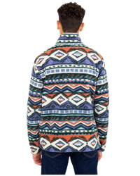 The Billabong Mens Boundary Mock Fleece Jacket in Multi