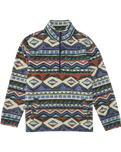 The Billabong Mens Boundary Mock Fleece Jacket in Multi