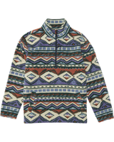 The Billabong Mens Boundary Mock Fleece Jacket in Multi