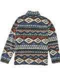 The Billabong Mens Boundary Mock Fleece Jacket in Multi