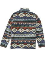 The Billabong Mens Boundary Mock Fleece Jacket in Multi