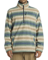 The Billabong Mens Boundary Fleece Jacket in Dune