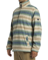 The Billabong Mens Boundary Fleece Jacket in Dune