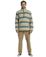 The Billabong Mens Boundary Fleece Jacket in Dune