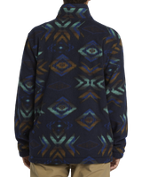 The Billabong Mens Boundary Fleece Jacket in Navy