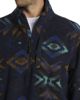 The Billabong Mens Boundary Fleece Jacket in Navy