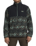 The Billabong Mens Boundary Re-Issue Fleece Jacket in Black