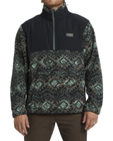 The Billabong Mens Boundary Re-Issue Fleece Jacket in Black