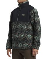 The Billabong Mens Boundary Re-Issue Fleece Jacket in Black