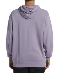 The Billabong Mens Wave Washed Hoodie in Purple Ash