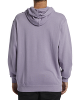 The Billabong Mens Wave Washed Hoodie in Purple Ash