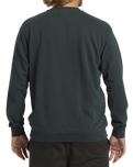 The Billabong Mens Wave Washed Sweatshirt in Forest Green