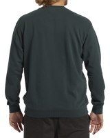 The Billabong Mens Wave Washed Sweatshirt in Forest Green