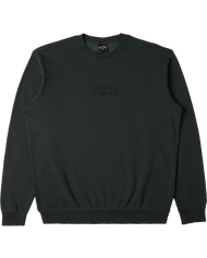 The Billabong Mens Wave Washed Sweatshirt in Forest Green