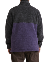 The Billabong Mens Boundary Tombstone Fleece in Black Heather