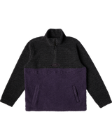 The Billabong Mens Boundary Tombstone Fleece in Black Heather