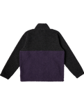 The Billabong Mens Boundary Tombstone Fleece in Black Heather