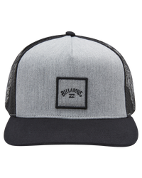 The Billabong Mens Stacked Trucker Cap in Grey Heather