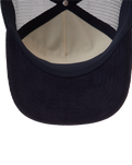 The Billabong Mens Lounge Trucker Cap in Dusty Navy