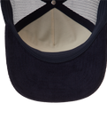 The Billabong Mens Lounge Trucker Cap in Dusty Navy